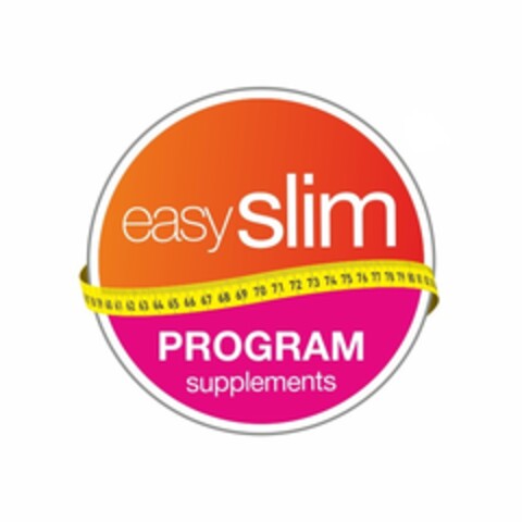 EASY SLIM PROGRAM SUPPLEMENTS Logo (EUIPO, 11.04.2018)