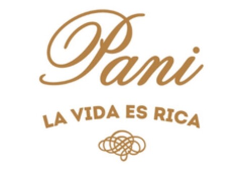 Pani LA VIDA ES RICA Logo (EUIPO, 15.07.2019)