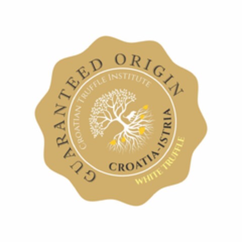 Guaranteed Origin Croatia-Istria White Truffle Croatian Truffle Institute Logo (EUIPO, 01.12.2019)