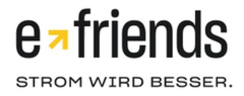 e friends STROM WIRD BESSER. Logo (EUIPO, 20.10.2020)