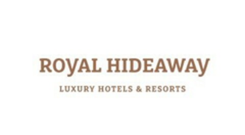 Royal Hideaway LUXURY HOTELS & RESORTS Logo (EUIPO, 25.05.2022)