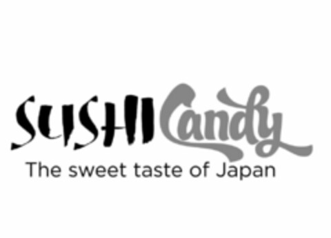 SUSHICANDY THE SWEET TASTE OF JAPAN Logo (EUIPO, 13.06.2022)