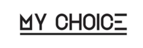 MY CHOICE Logo (EUIPO, 23.11.2022)