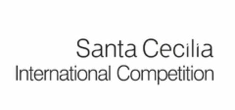 Santa Cecilia International Competition Logo (EUIPO, 29.12.2022)