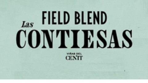 FIELD BLEND LAS CONTIESAS VIÑAS DEL CENIT Logo (EUIPO, 12.04.2023)