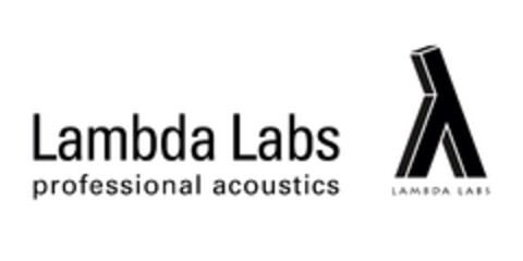 Lambda Labs professional acoustics LAMBDA LABS Logo (EUIPO, 05/12/2023)