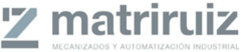 Z matriruiz MECANIZADOS Y AUTOMATIZACIÓN INDUSTRIAL Logo (EUIPO, 06/22/2023)