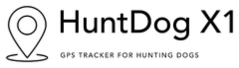 Ō HuntDog X1 GPS TRACKER FOR HUNTING DOGS Logo (EUIPO, 17.07.2023)