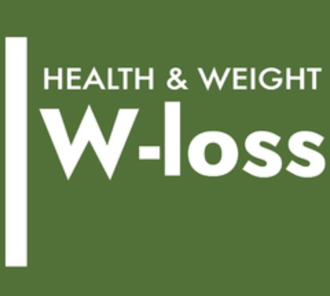 W-loss HEALTH & WEIGHT Logo (EUIPO, 08/22/2023)