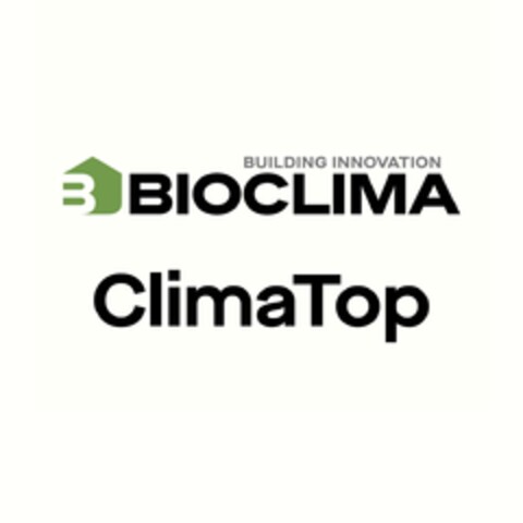 BIOCLIMA ClimaTop BUILDING INNOVATION Logo (EUIPO, 06.11.2023)