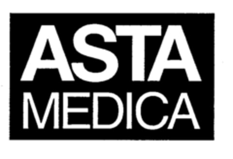 ASTA MEDICA Logo (EUIPO, 04/01/1996)