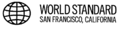 WORLD STANDARD SAN FRANCISCO, CALIFORNIA Logo (EUIPO, 25.09.2002)