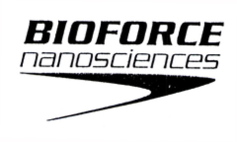 BIOFORCE nanosciences Logo (EUIPO, 02/18/2003)