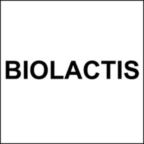 BIOLACTIS Logo (EUIPO, 02.01.2007)