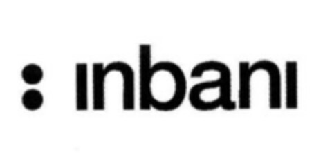 : inbani Logo (EUIPO, 26.01.2007)