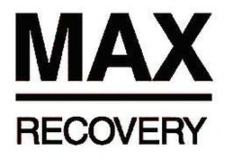 MAX RECOVERY Logo (EUIPO, 19.06.2008)