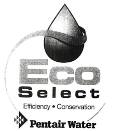 Eco Select Efficiency · Conservation Pentair Water Logo (EUIPO, 25.07.2008)