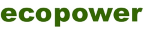 ecopower Logo (EUIPO, 09.10.2008)