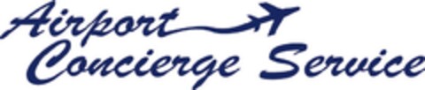 AIRPORT CONCIERGE SERVICE Logo (EUIPO, 09/28/2010)