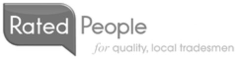 RATED PEOPLE FOR QUALITY LOCAL TRADESMEN Logo (EUIPO, 12.10.2011)