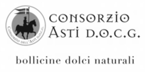 CONSORZIO DELL'ASTI D.O.C.G. CONSORZIO ASTI D.O.C.G. bollicine dolci naturali Logo (EUIPO, 12/15/2011)