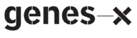 genes-x Logo (EUIPO, 31.10.2013)