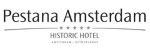 Pestana Amsterdam Historic Hotel - Amsterdam Netherlands Logo (EUIPO, 25.03.2014)