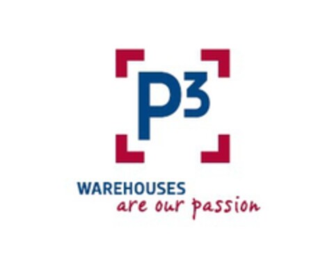 P3 WAREHOUSES are our passion Logo (EUIPO, 02.12.2014)