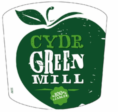 CYDR GREEN MILL w 100% z JABŁEK Logo (EUIPO, 28.04.2015)