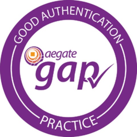 GOOD AUTHENTICATION PRACTICE aegate gap Logo (EUIPO, 27.07.2015)