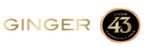 GINGER LICOR 43 CUARENTA Y TRES Logo (EUIPO, 16.11.2015)