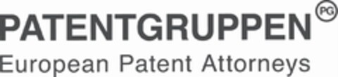 PATENTGRUPPEN PG EUROPEAN PATENT ATTORNEYS Logo (EUIPO, 04/18/2016)