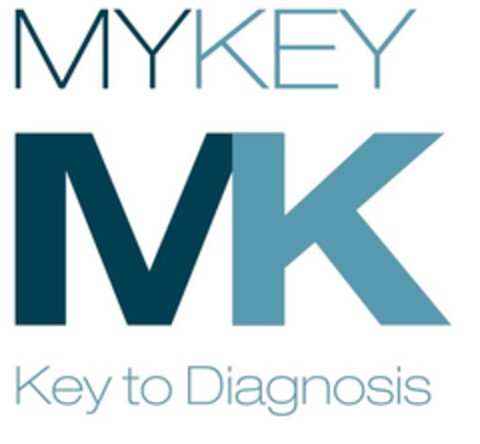 MYKEY MK KEY TO DIAGNOSIS Logo (EUIPO, 06/15/2016)