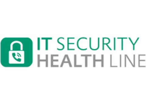 IT SECURITY HEALTH LINE Logo (EUIPO, 28.12.2016)