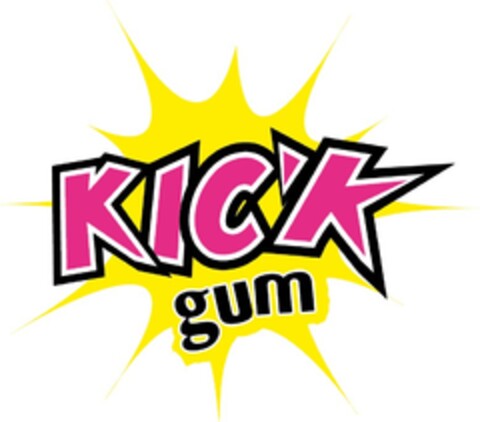 KIC´K gum Logo (EUIPO, 08/28/2017)