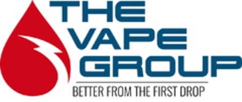 THE VAPE GROUP BETTER FROM THE FIRST DROP Logo (EUIPO, 28.02.2019)