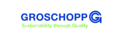 GROSCHOPP Sustainability through Quality Logo (EUIPO, 28.11.2019)