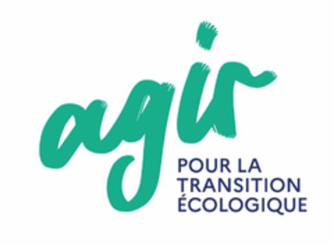 agir POUR LA TRANSITION ECOLOGIQUE Logo (EUIPO, 21.09.2021)