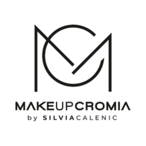 MC MAKEUPCROMIA by SILVIACALENIC Logo (EUIPO, 02/23/2023)