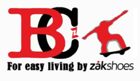 BC For easy living by zákshoes Logo (EUIPO, 12/16/2023)
