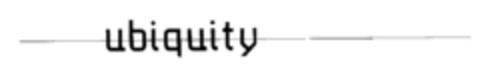 ubiquity Logo (EUIPO, 03.12.1996)