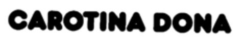 CAROTINA DONA Logo (EUIPO, 03/06/1997)