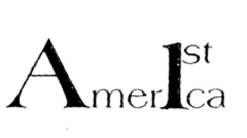 America 1st Logo (EUIPO, 10.04.1997)