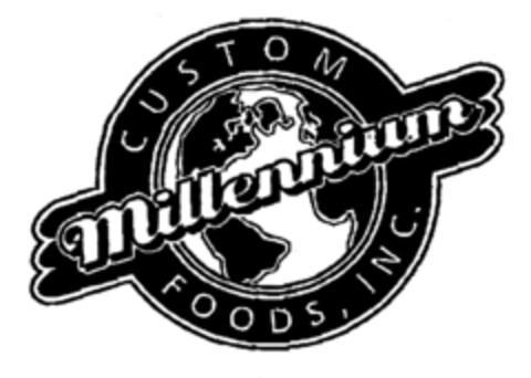 millennium CUSTOM FOODS, INC. Logo (EUIPO, 12/16/1999)