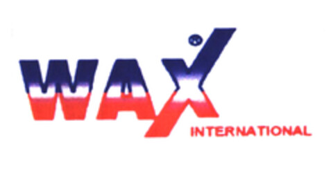 WAX INTERNATIONAL Logo (EUIPO, 26.12.2002)