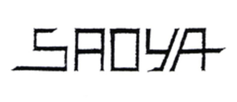 SAOYA Logo (EUIPO, 05.03.2003)