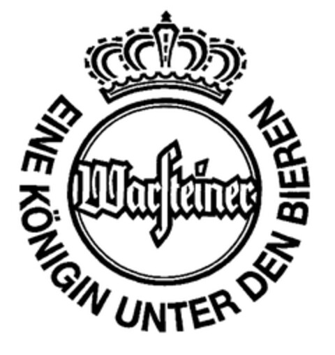WARSTEINER EINE KÖNIGIN UNTER DEN BIEREN Logo (EUIPO, 29.07.2003)