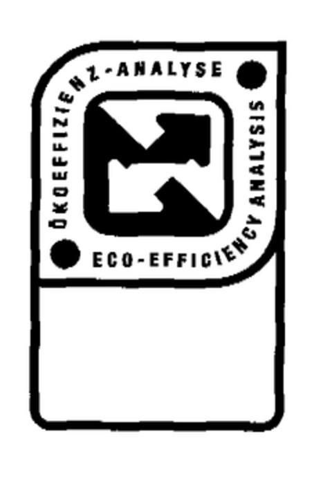 ÖKOEFFIZIENZ-ANALYSE ECO-EFFICIENCY ANALYSIS Logo (EUIPO, 08.12.2003)