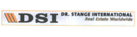 DSI DR. STANGE INTERNATIONAL Real Estate Worldwide Logo (EUIPO, 03/26/2004)