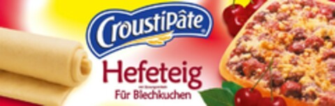 CroustiPâte Hefeteig mit Süssungsmitteln Für Blechkuchen Logo (EUIPO, 19.04.2005)